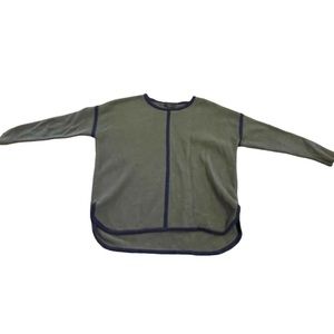 J. Crew Women’s Sweater 100% Wool Black Label Olive Green Size Small